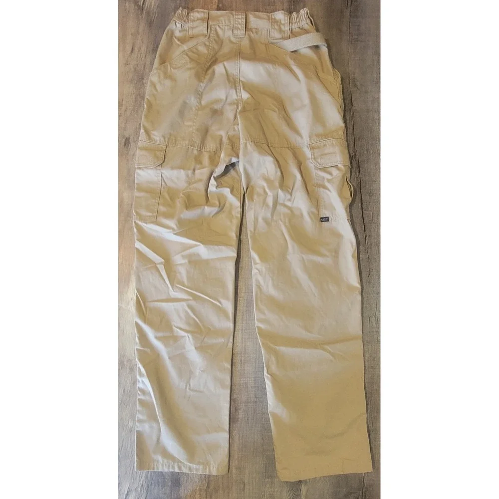 5.11 Tactical Mens 30x34 74273 Cargo Utility Work Pants Beige Khaki Tan